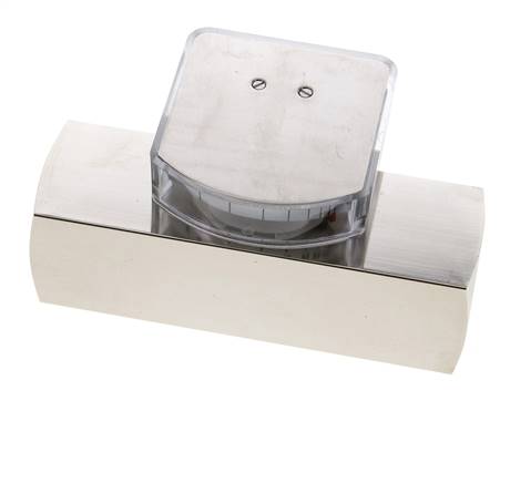 G1'' messing zweeflichaamflowmeter voor olie 15-45 l/min 250 bar