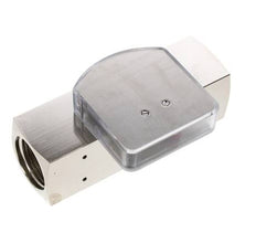 G1'' messing zweeflichaamflowmeter voor olie 15-45 l/min 250 bar