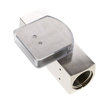 G1'' messing zweeflichaamflowmeter voor olie 15-45 l/min 250 bar