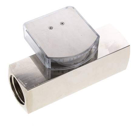 G1'' messing zweeflichaamflowmeter voor olie 20-60 l/min 250 bar
