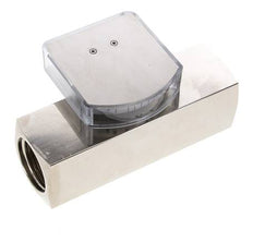 G1'' messing zweeflichaamflowmeter voor olie 20-60 l/min 250 bar