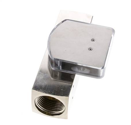 G1'' messing zweeflichaamflowmeter voor olie 20-60 l/min 250 bar