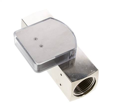 G1'' messing zweeflichaamflowmeter voor olie 20-60 l/min 250 bar