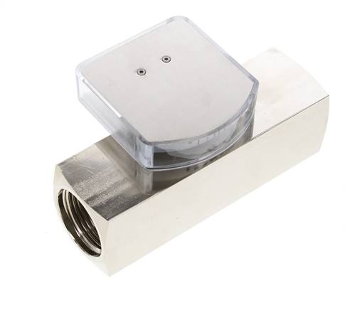 G1'' messing zweeflichaamflowmeter voor olie 30-90 l/min 250 bar