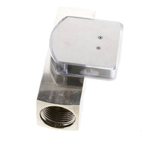 G1'' messing zweeflichaamflowmeter voor olie 30-90 l/min 250 bar
