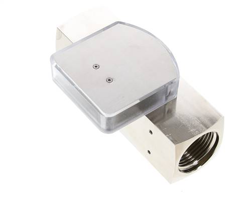 G1'' messing zweeflichaamflowmeter voor olie 30-90 l/min 250 bar