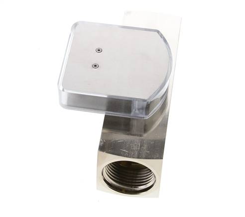 G1'' messing zweeflichaamflowmeter voor olie 30-90 l/min 250 bar