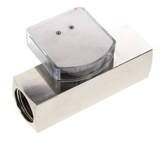 G1'' messing zweeflichaamflowmeter voor olie 35-110 l/min 250 bar