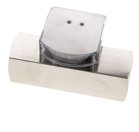 G1'' messing zweeflichaamflowmeter voor olie 35-110 l/min 250 bar