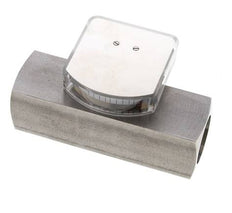 G1'' RVS zweeflichaamflowmeter voor olie 0.1-0.8 l/min 300 bar