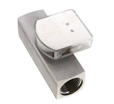 G1'' RVS zweeflichaamflowmeter voor olie 0.1-0.8 l/min 300 bar