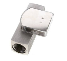 G1'' RVS zweeflichaamflowmeter voor olie 0.1-0.8 l/min 300 bar