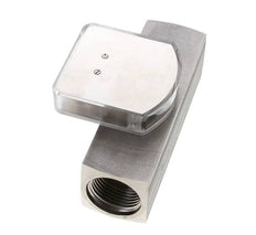 G1'' RVS zweeflichaamflowmeter voor olie 0.1-0.8 l/min 300 bar