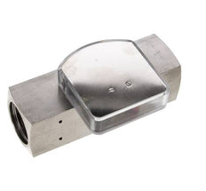 G1'' RVS zweeflichaamflowmeter voor olie 0.5-1.5 l/min 300 bar