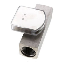 G1'' RVS zweeflichaamflowmeter voor olie 0.5-1.5 l/min 300 bar