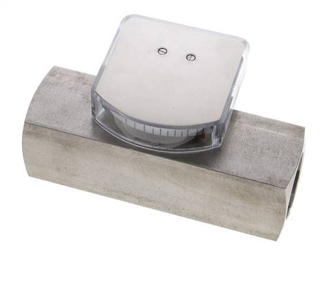 G1'' RVS zweeflichaamflowmeter voor olie 1-4 l/min 300 bar