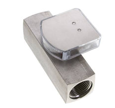 G1'' RVS zweeflichaamflowmeter voor olie 1-4 l/min 300 bar