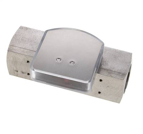G1'' RVS zweeflichaamflowmeter voor olie 1-4 l/min 300 bar