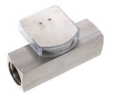 G1'' RVS zweeflichaamflowmeter voor olie 2-8 l/min 300 bar