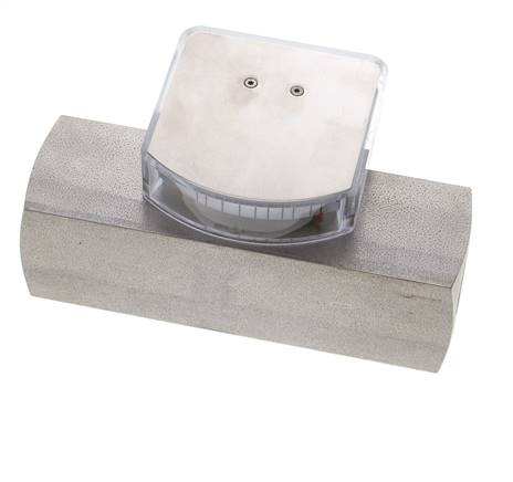 G1'' RVS zweeflichaamflowmeter voor olie 2-8 l/min 300 bar