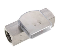 G1'' RVS zweeflichaamflowmeter voor olie 2-8 l/min 300 bar