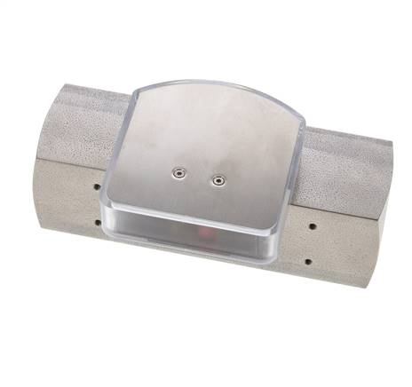G1'' RVS zweeflichaamflowmeter voor olie 2-8 l/min 300 bar