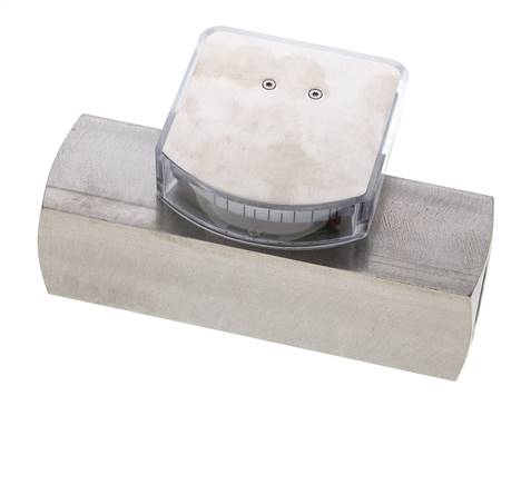 G1'' RVS zweeflichaamflowmeter voor olie 3-10 l/min 300 bar