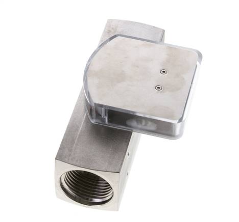 G1'' RVS zweeflichaamflowmeter voor olie 3-10 l/min 300 bar