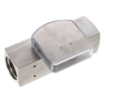G1'' RVS zweeflichaamflowmeter voor olie 3-10 l/min 300 bar