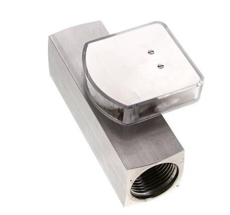 G1'' RVS zweeflichaamflowmeter voor olie 8-24 l/min 300 bar