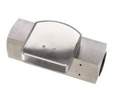 G1'' RVS zweeflichaamflowmeter voor olie 8-24 l/min 300 bar