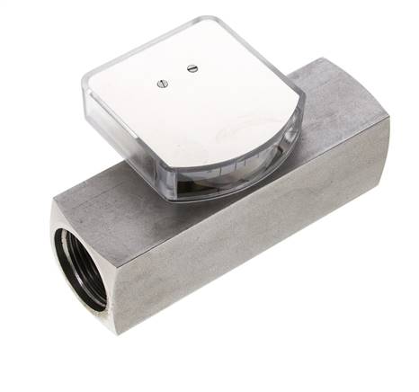 G1'' RVS zweeflichaamflowmeter voor olie 10-30 l/min 300 bar