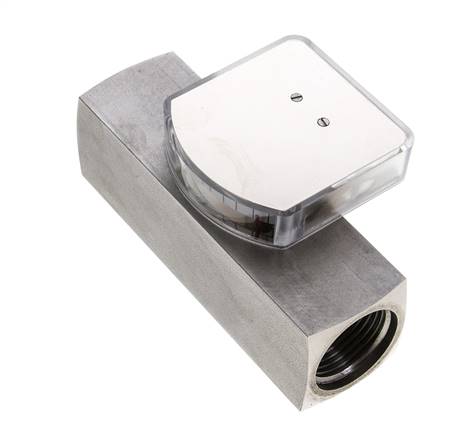 G1'' RVS zweeflichaamflowmeter voor olie 10-30 l/min 300 bar