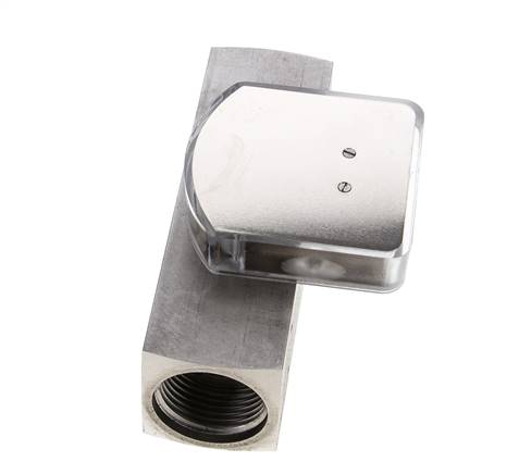 G1'' RVS zweeflichaamflowmeter voor olie 10-30 l/min 300 bar