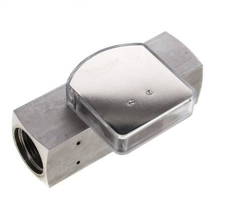 G1'' RVS zweeflichaamflowmeter voor olie 10-30 l/min 300 bar