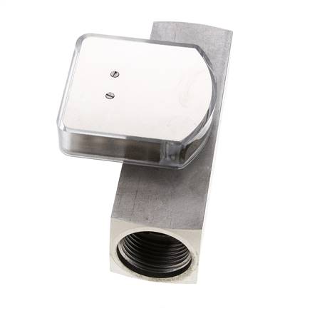 G1'' RVS zweeflichaamflowmeter voor olie 10-30 l/min 300 bar