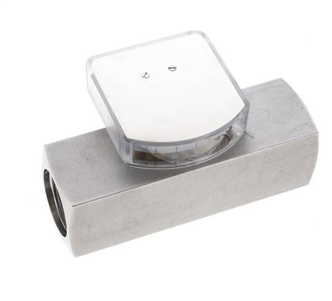 G1'' RVS zweeflichaamflowmeter voor olie 15-45 l/min 300 bar