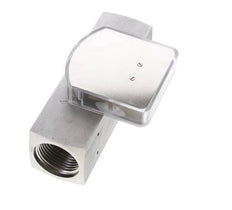 G1'' RVS zweeflichaamflowmeter voor olie 15-45 l/min 300 bar