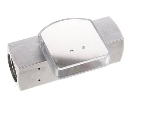 G1'' RVS zweeflichaamflowmeter voor olie 15-45 l/min 300 bar