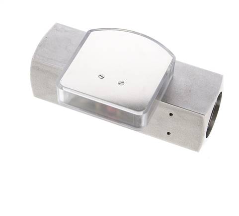 G1'' RVS zweeflichaamflowmeter voor olie 15-45 l/min 300 bar