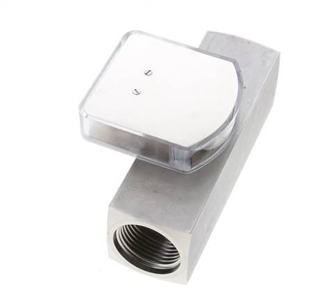 G1'' RVS zweeflichaamflowmeter voor olie 15-45 l/min 300 bar