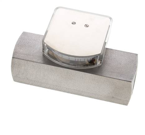 G1'' RVS zweeflichaamflowmeter voor olie 35-110 l/min 300 bar