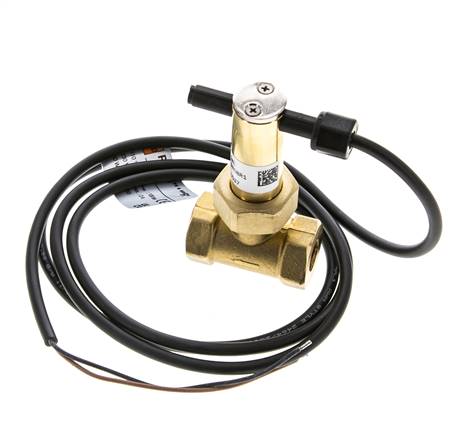 G1/4'' messing inline peddel-stromingsschakelaar 2.3-4.7 l/min 100 bar
