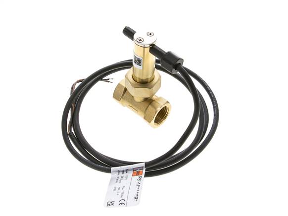G1/2'' messing inline peddel-stromingsschakelaar 2.7-6.4 l/min 100 bar