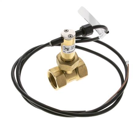 G3/4'' messing inline peddel-stromingsschakelaar 7.7-13.4 l/min 100 bar