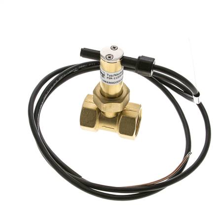 G3/4'' messing inline peddel-stromingsschakelaar 7.7-13.4 l/min 100 bar