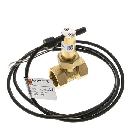 G3/4'' messing inline peddel-stromingsschakelaar 7.7-13.4 l/min 100 bar