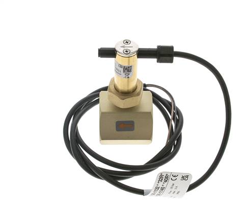G1 1/4'' messing inline peddel-stromingsschakelaar 22-38.6 l/min 25 bar