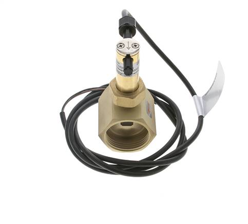 G1 1/4'' messing inline peddel-stromingsschakelaar 22-38.6 l/min 25 bar