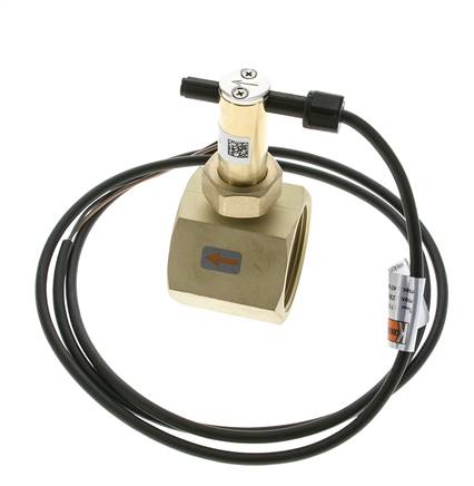 G1 1/2'' messing inline peddel-stromingsschakelaar 34.8-64.2 l/min 25 bar